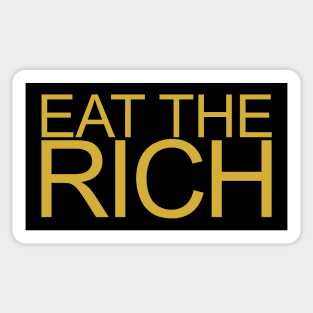 Eat The Rich, Gold Sticker